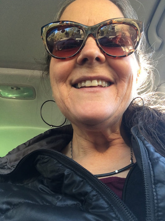 We all wear earrings when we go recycle cans…right?!