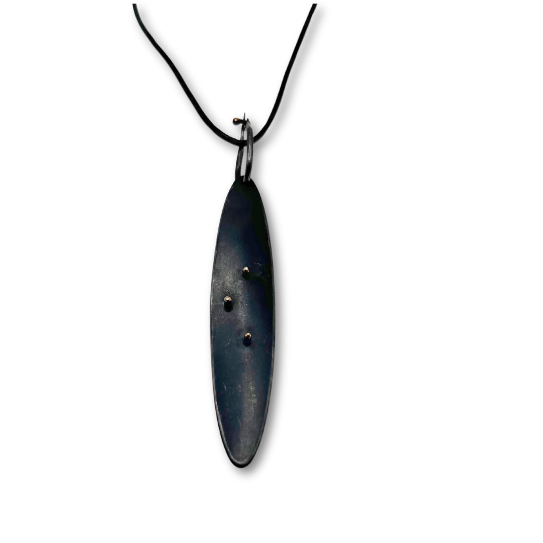Black & Gold Pendant
