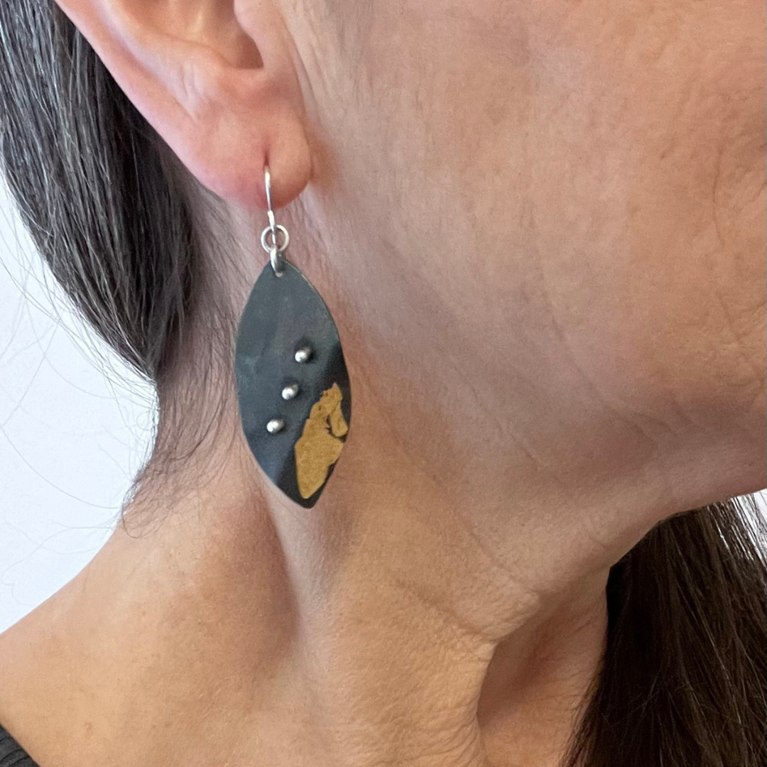 Black Gold and silver