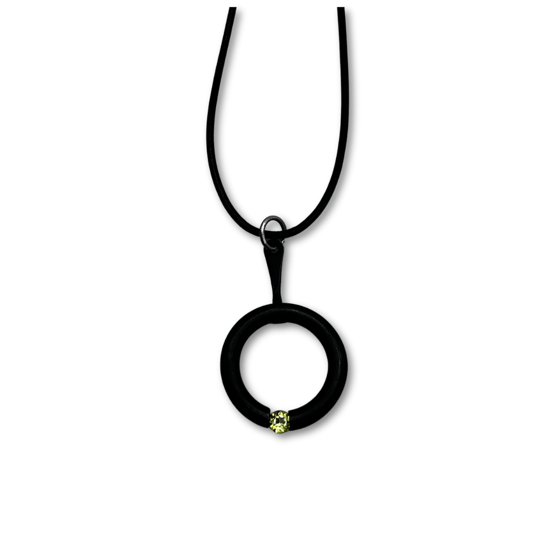 Athena Pendant- Peridot