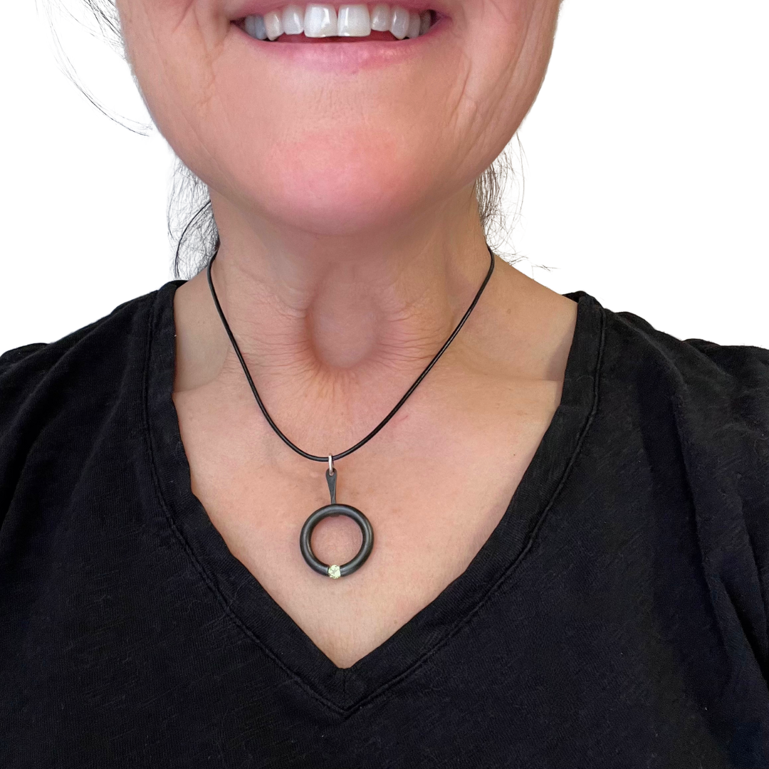 Athena Pendant- Peridot