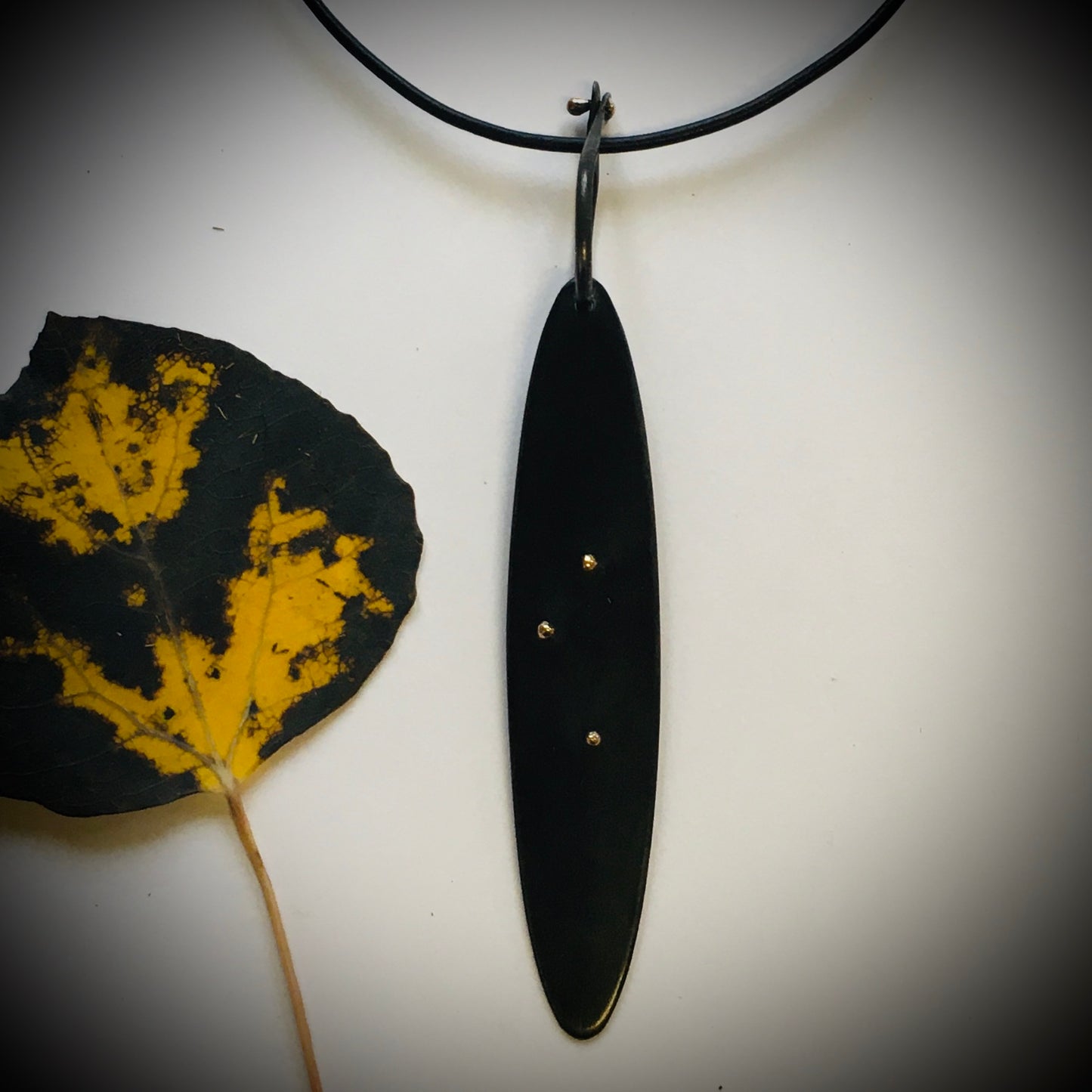 Black & Gold Pendant