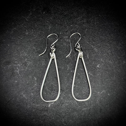 Petite Silver Roxy Earrings!
