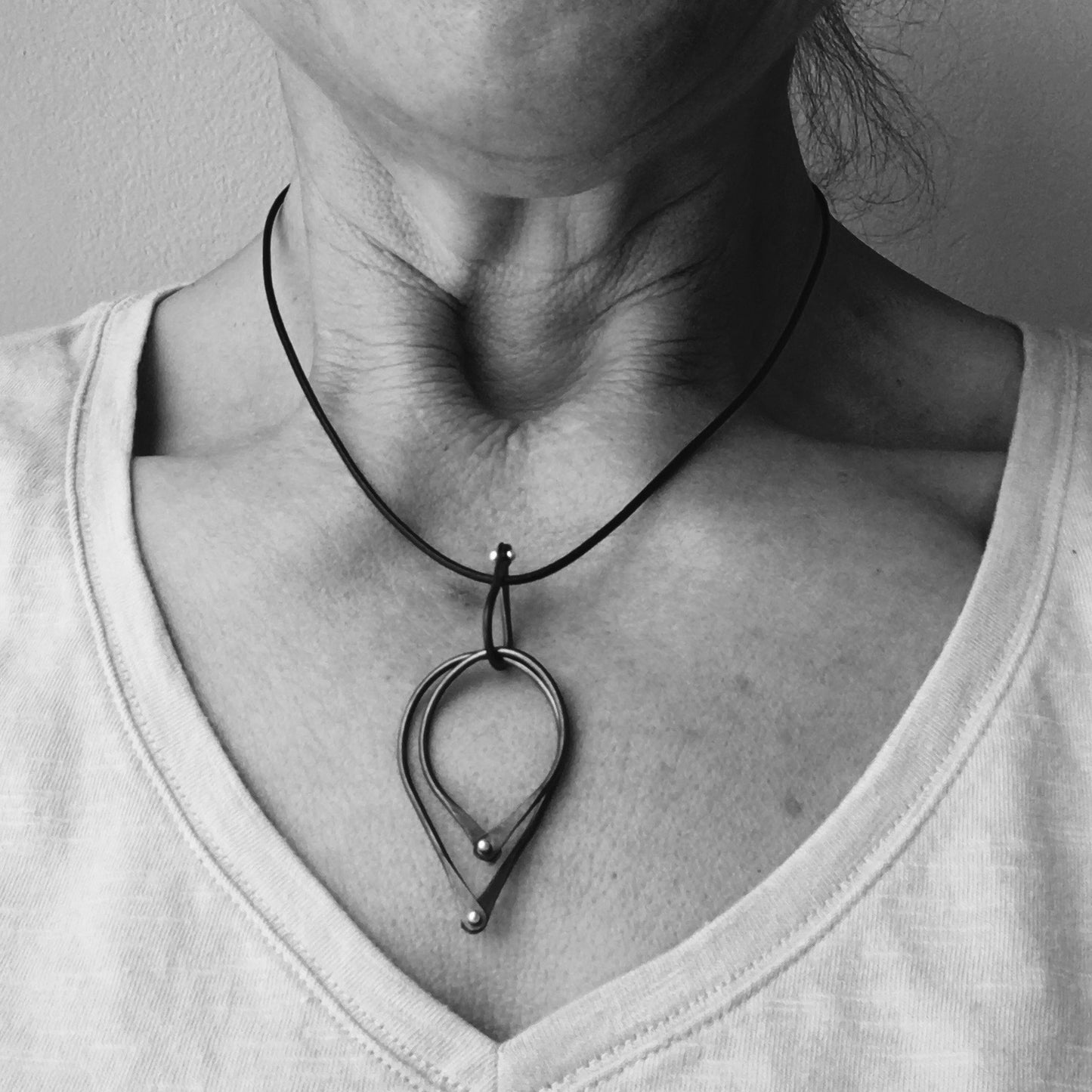 Double Drop Oval Necklace