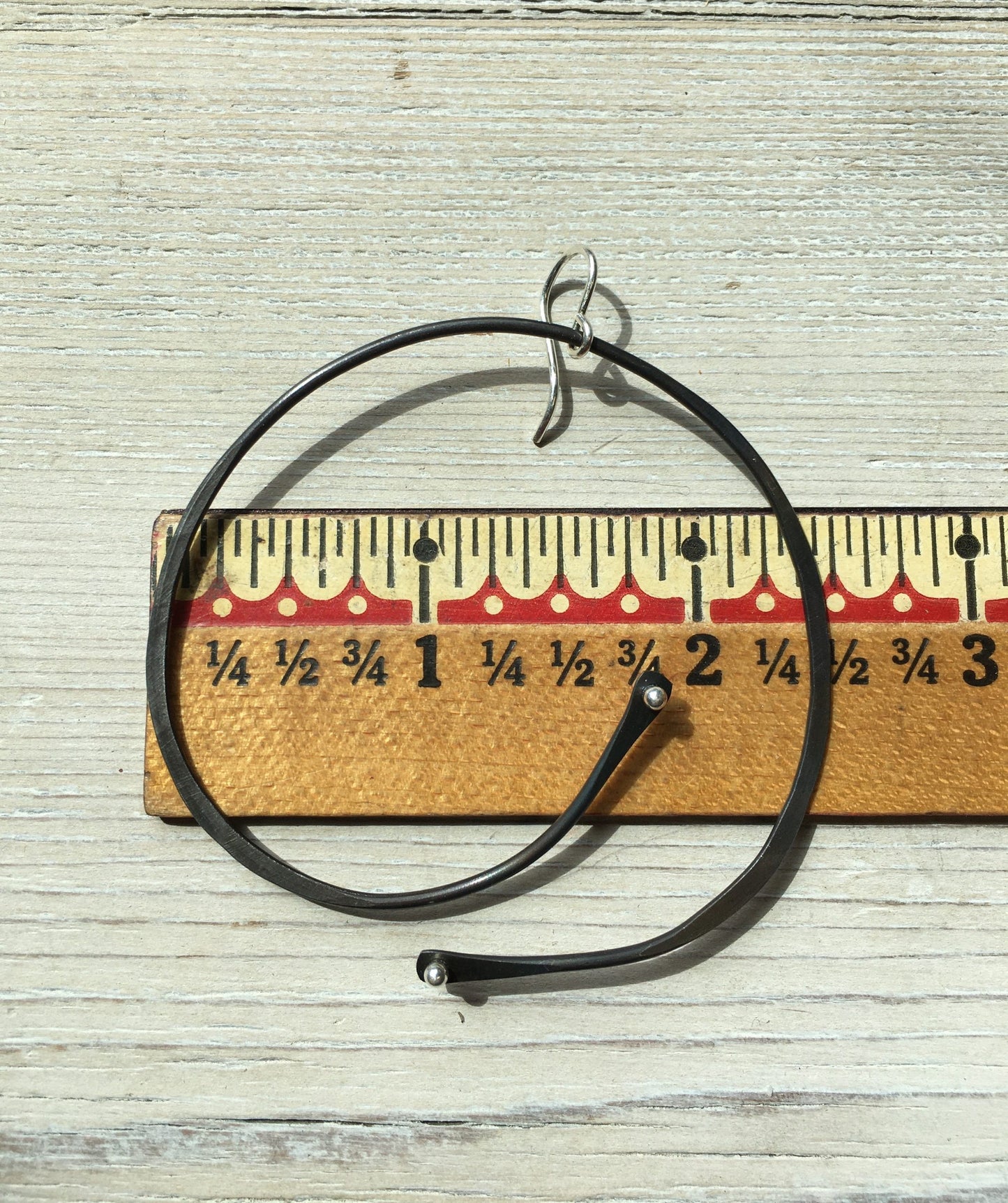 "Almost" Large Hoop Earrings